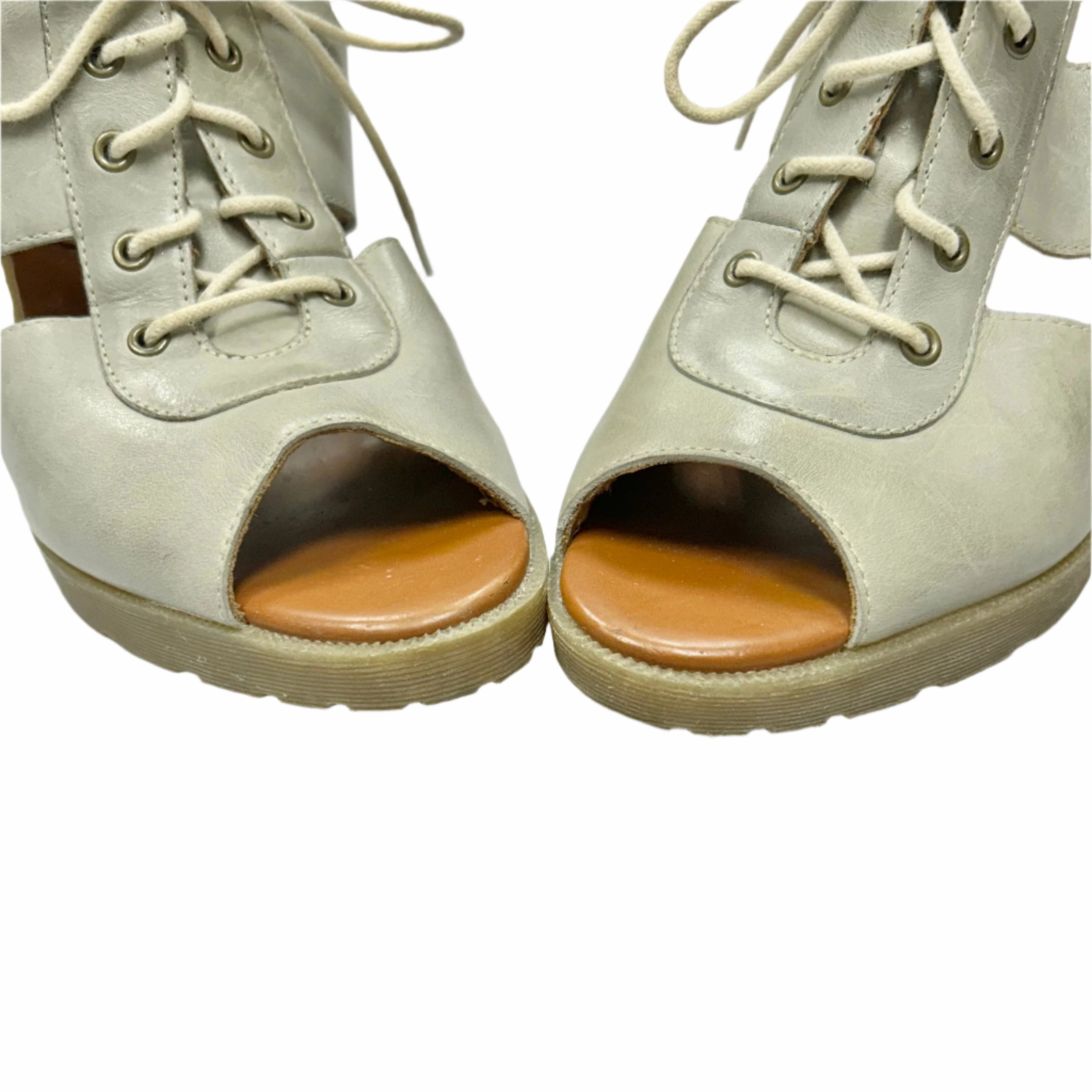 Sandals Heels Wedge By Dr Martens In Green, Size: 7