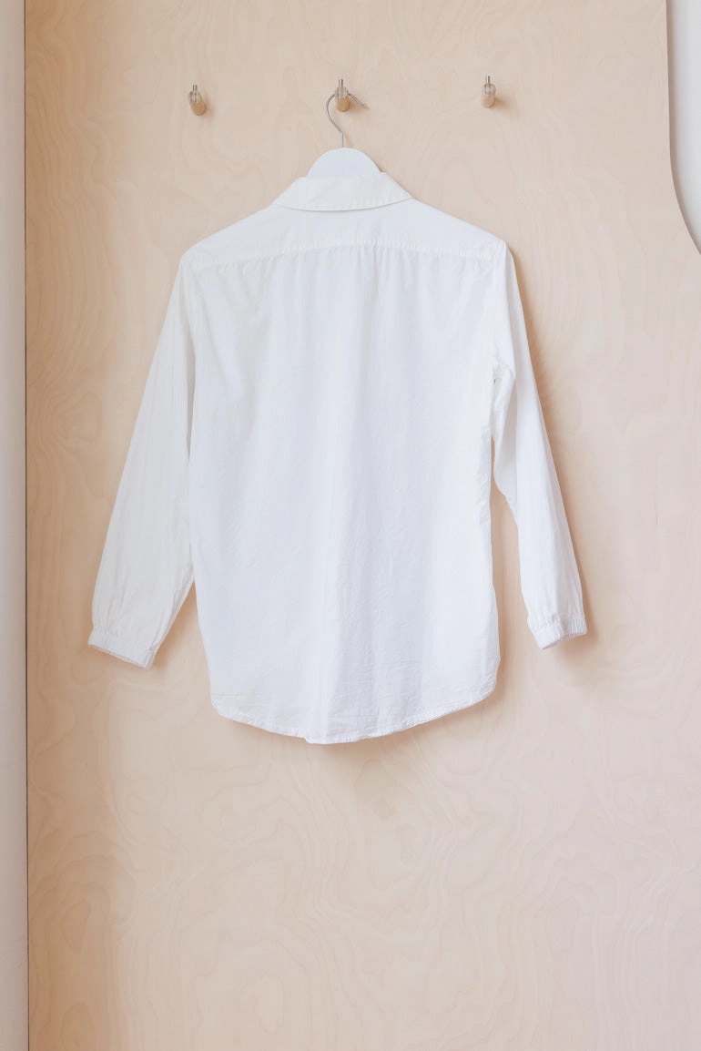 Sara Lanzi Elastic Cuff Shirt - White