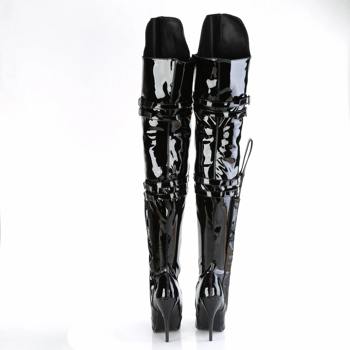 SEDUCE-3080  Black Stretch Patent
