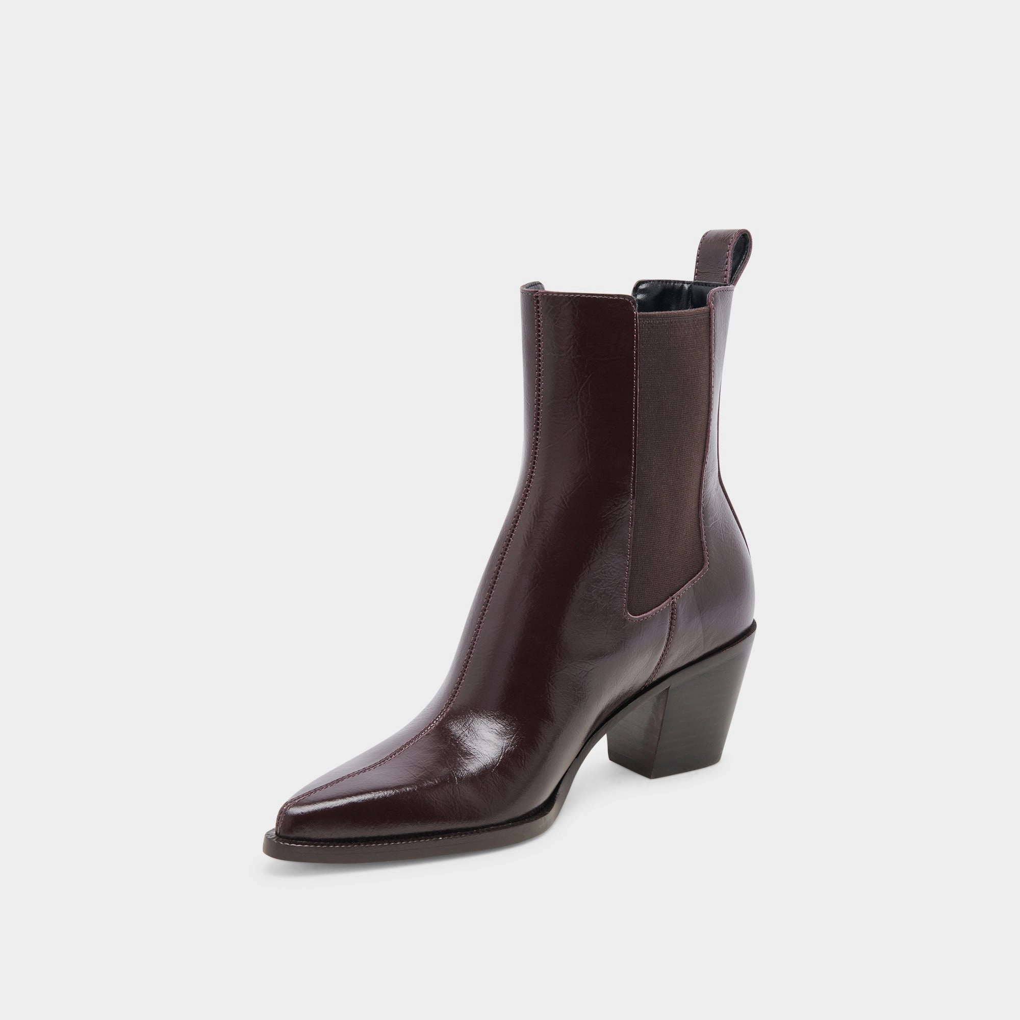SHADIE H2O BOOTIES MULBERRY CRINKLE PATENT