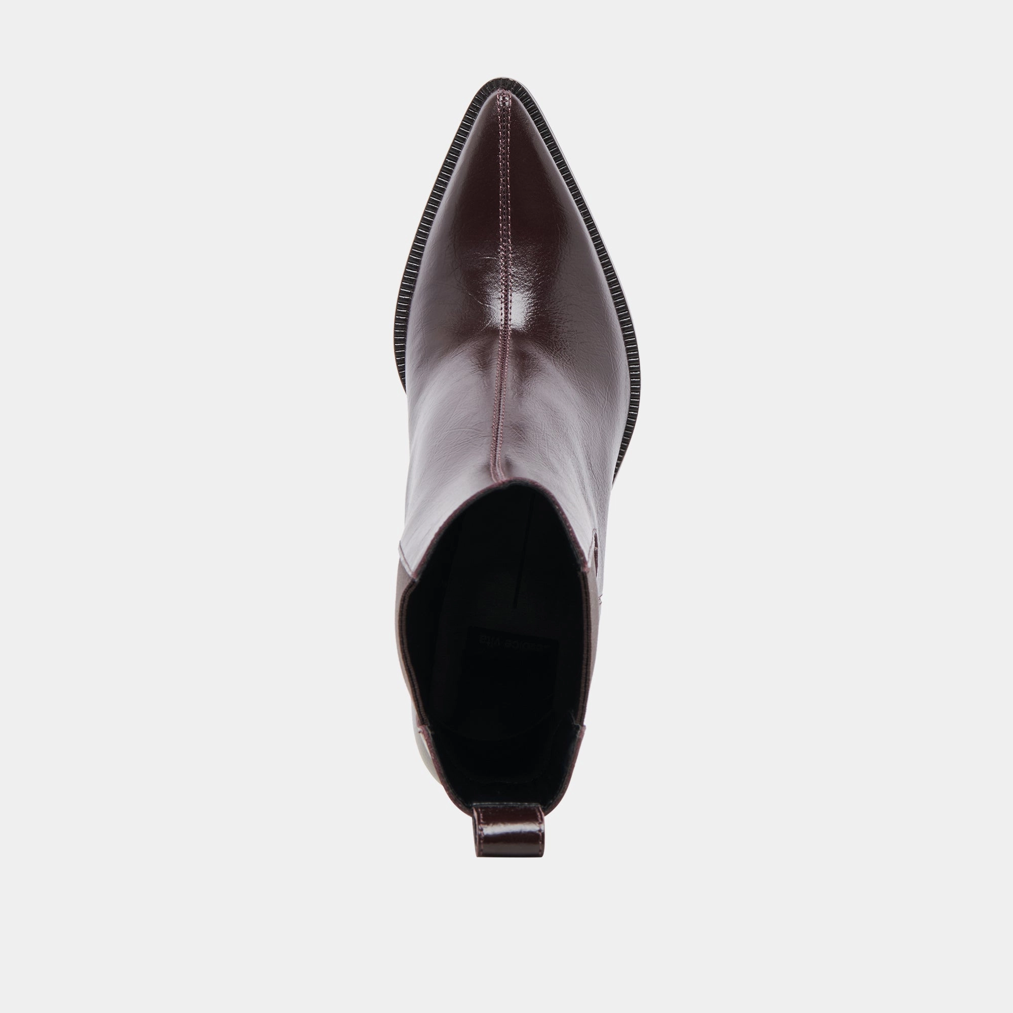 SHADIE H2O BOOTIES MULBERRY CRINKLE PATENT