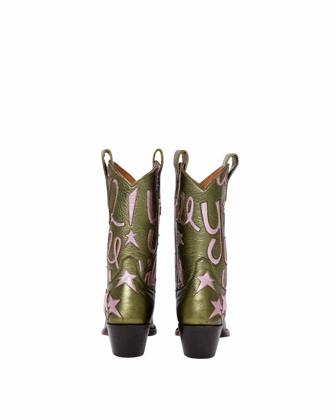 Sophie Metallic Olive