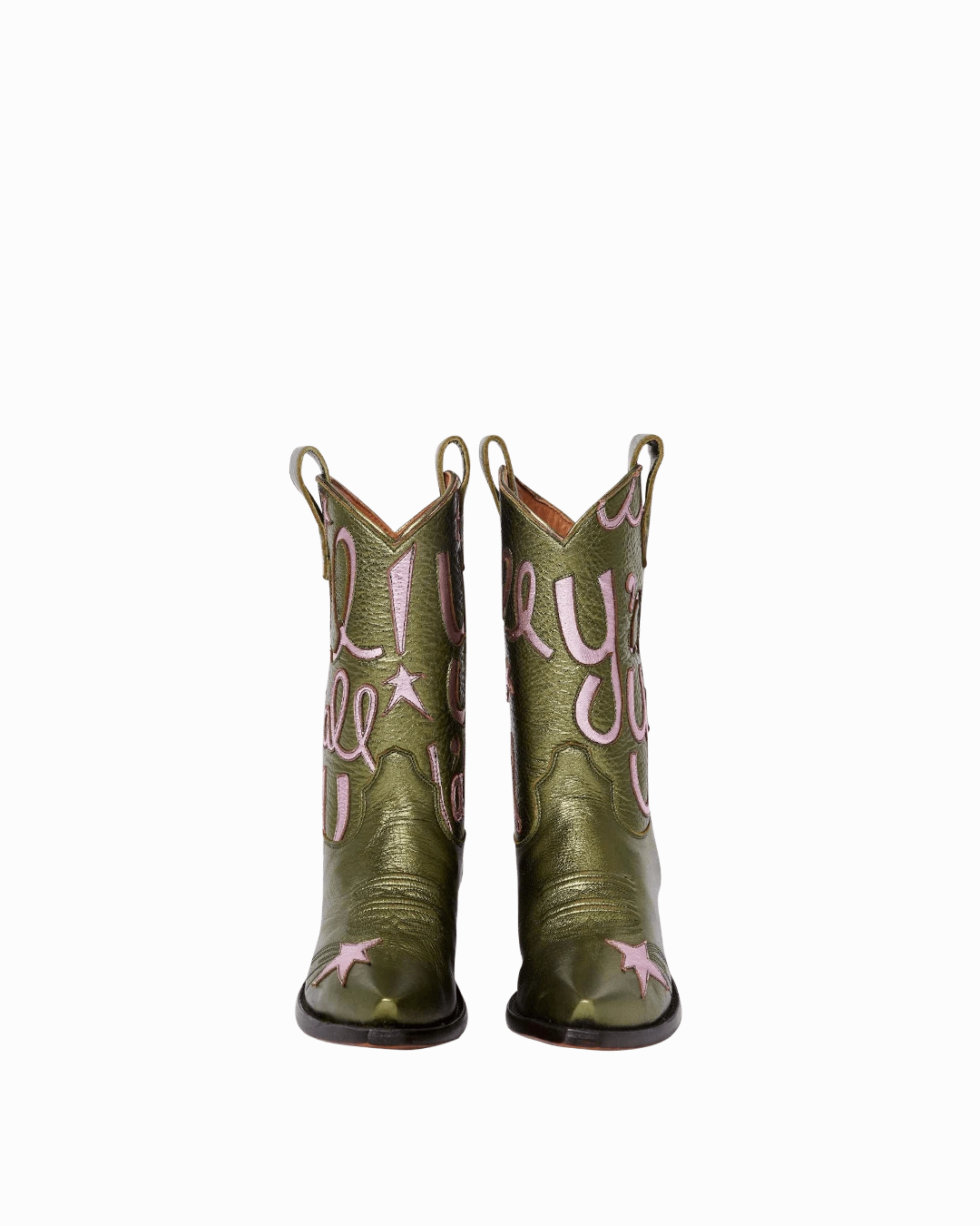 Sophie Metallic Olive