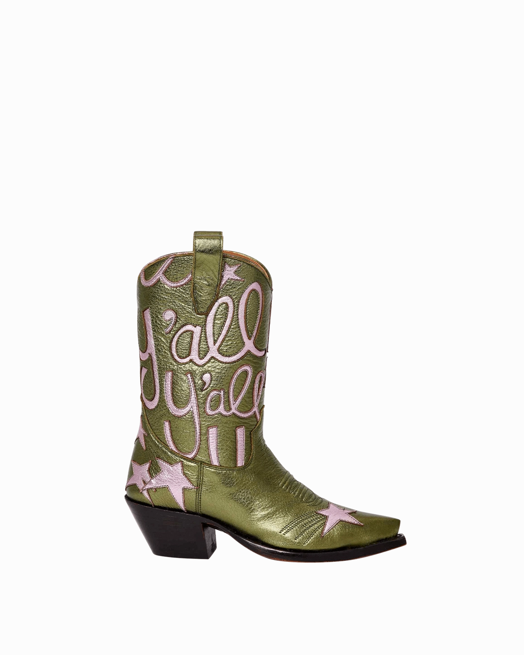 Sophie Metallic Olive