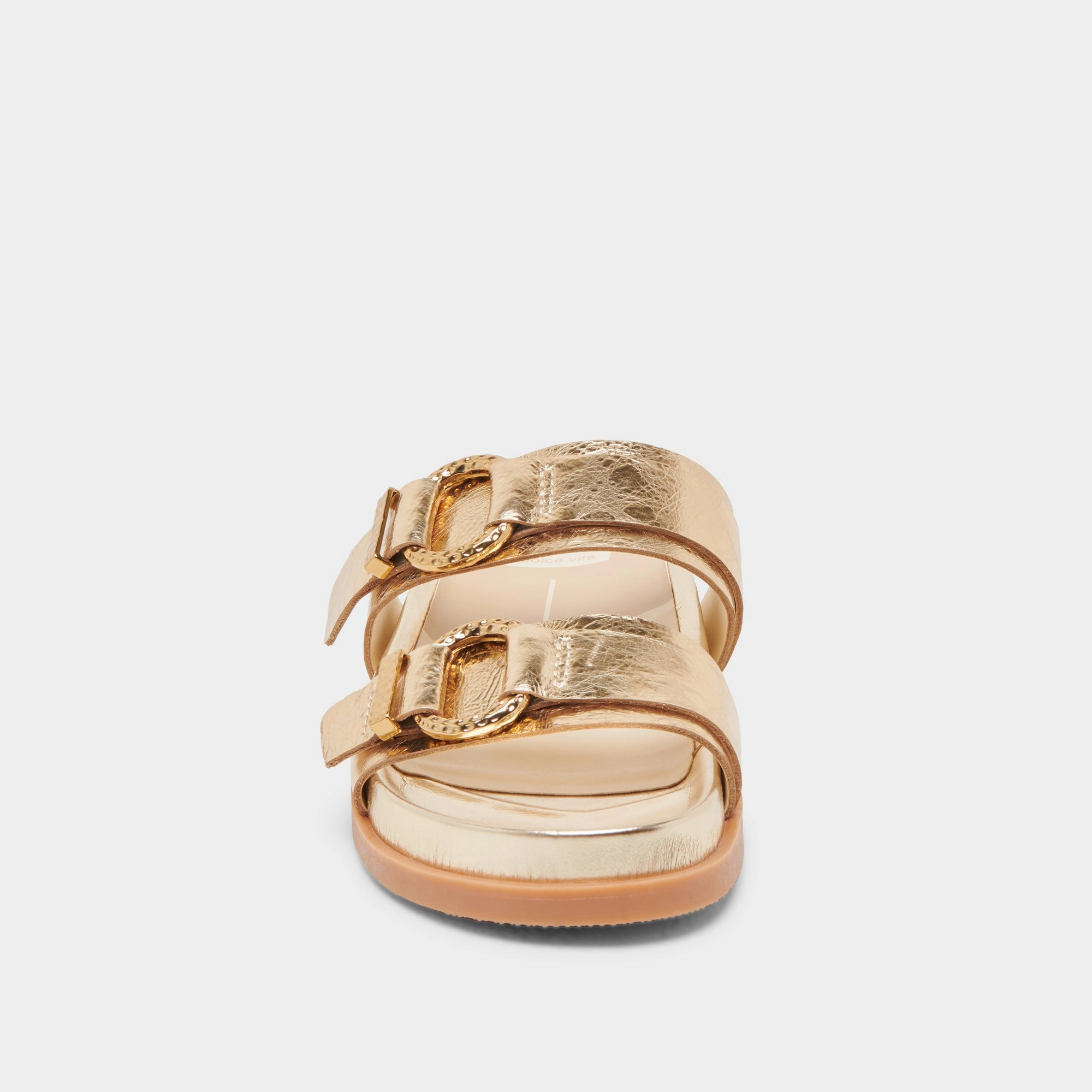 SOYA SANDALS GOLD DISTRESSED LEATHER