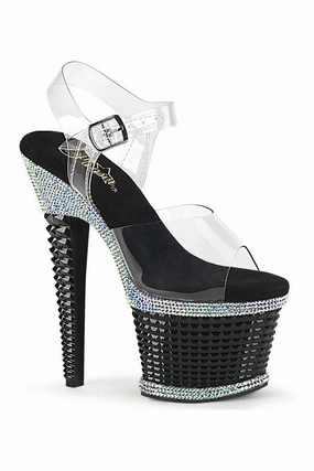 SPECTATOR-708RS Sandal | Clear Vinyl