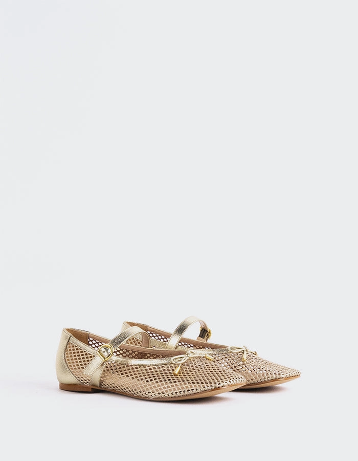 Starflower Gold Leather