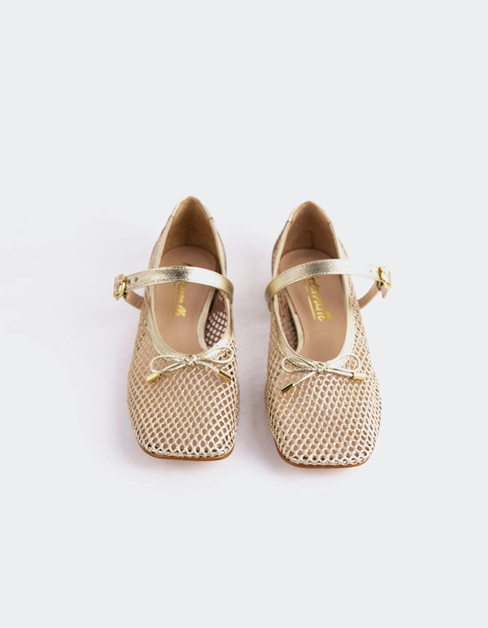 Starflower Gold Leather