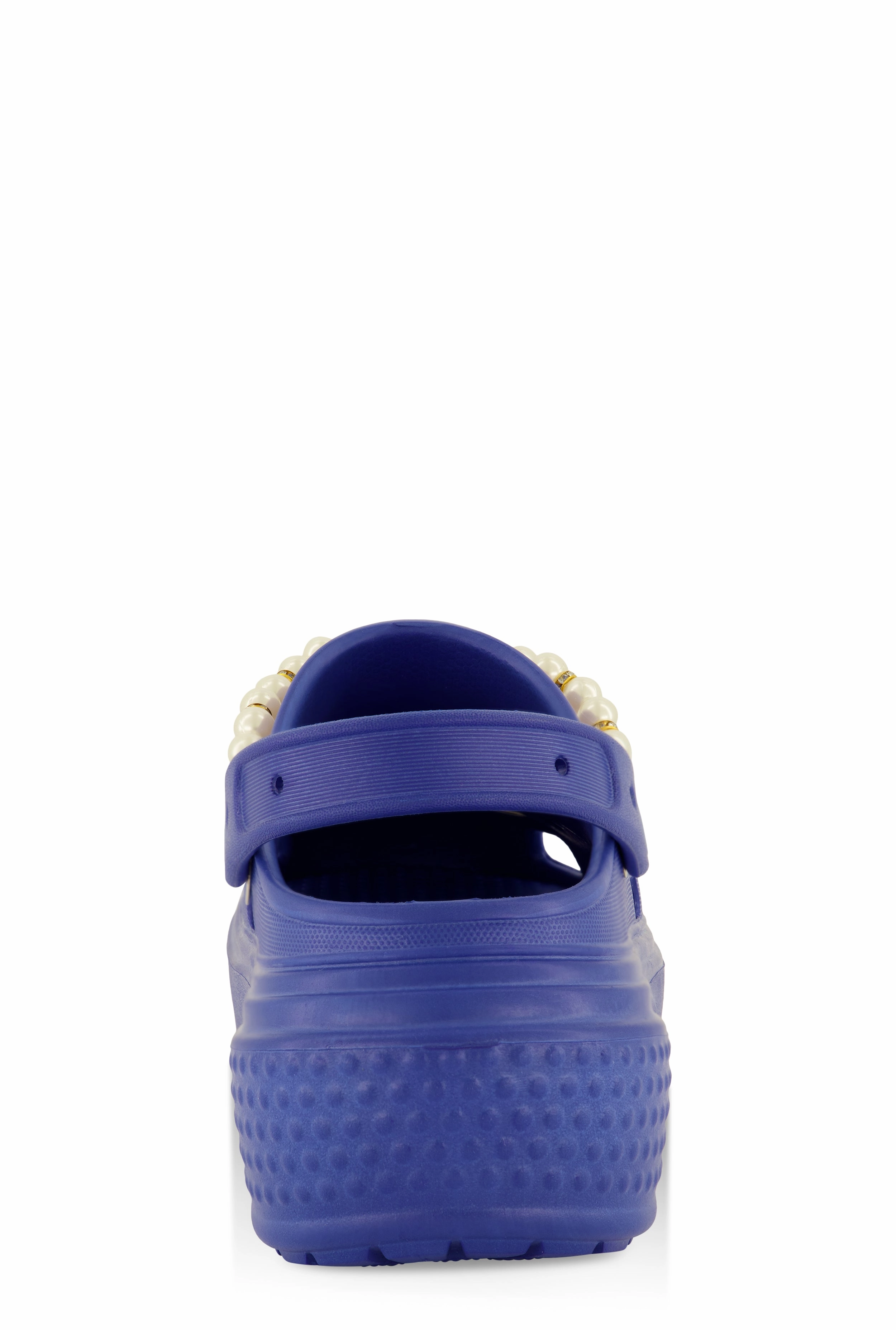 Studded Charm Platform Clogs
