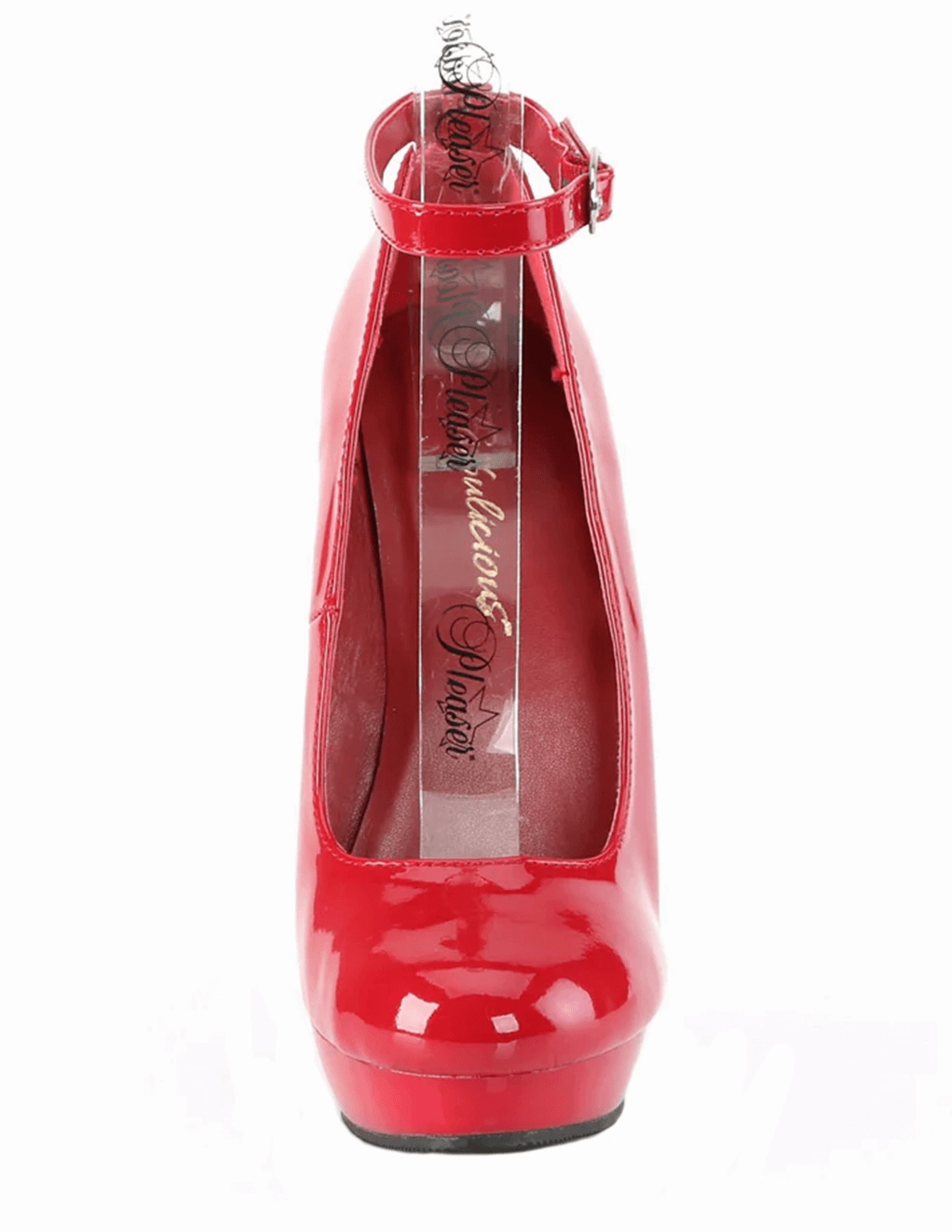 Sultry-686 Ankle Strap Platform Pump