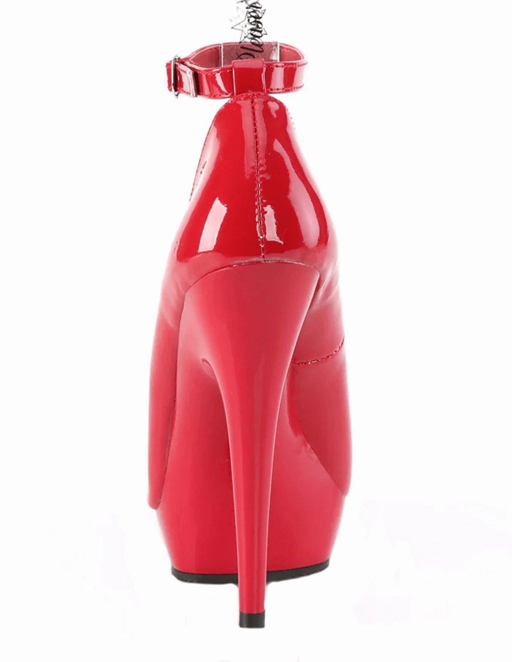 Sultry-686 Ankle Strap Platform Pump