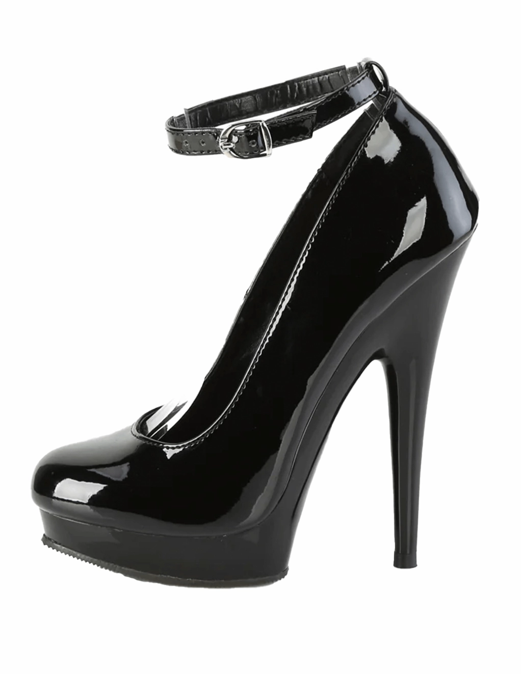 Sultry-686 Ankle Strap Platform Pump