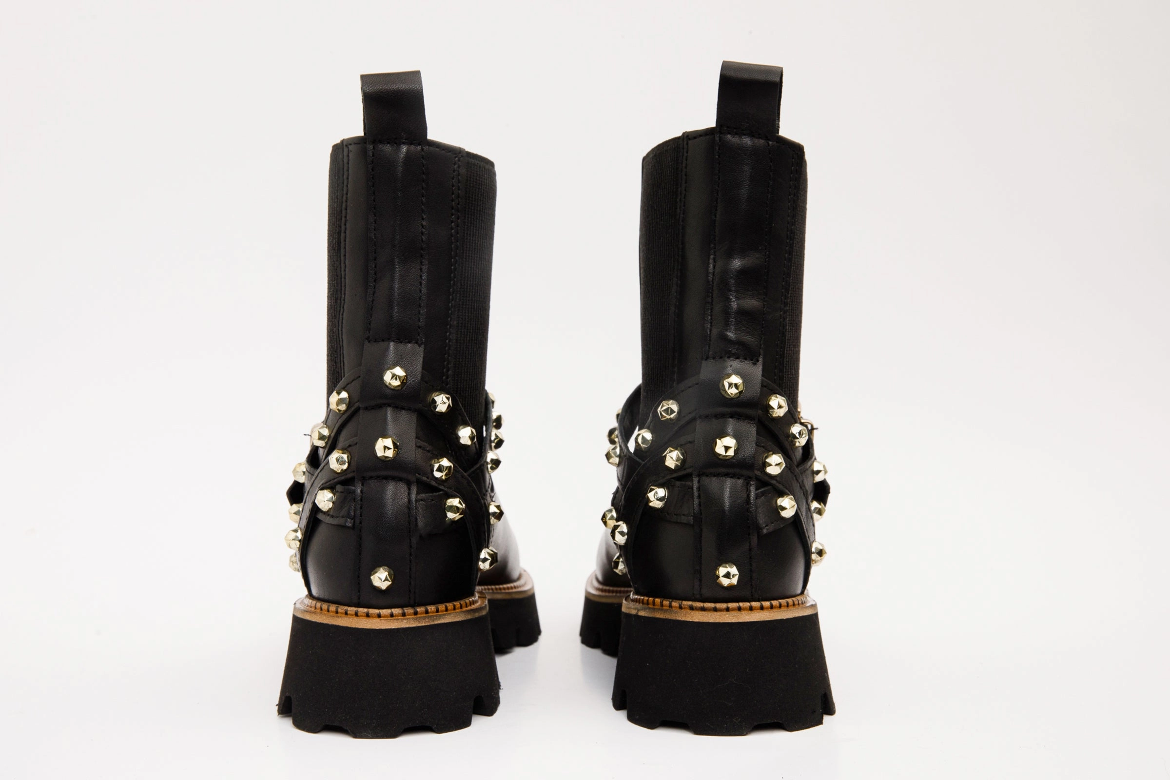 The Rabah Black Leather Women Boot