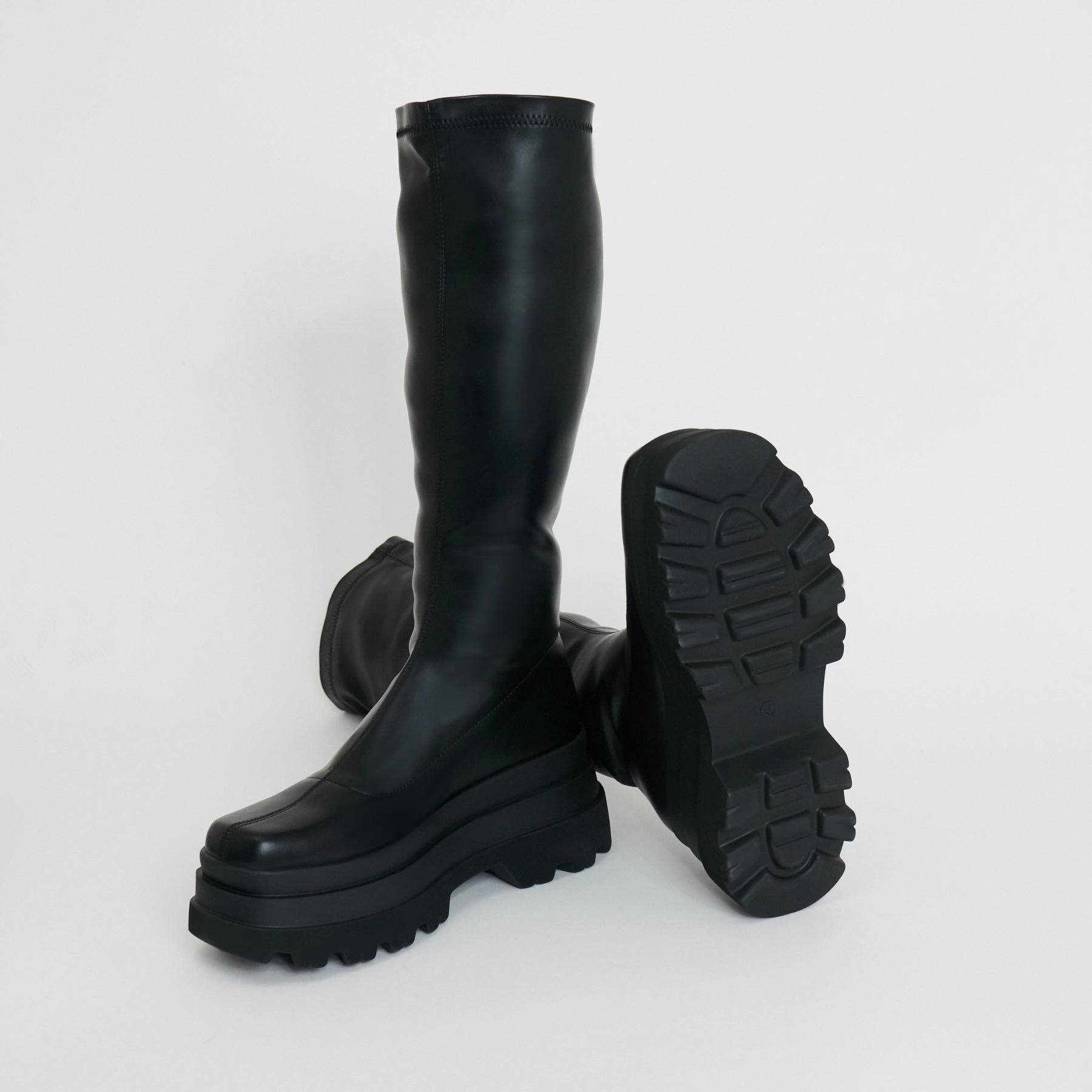 Tolan Trident Knee High Black-Size 6-Clearance