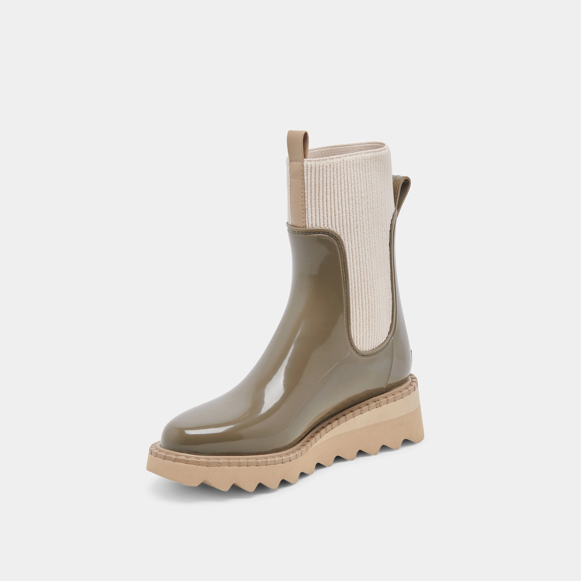 TROPIC H2O BOOTS DK MOSS PATENT STELLA