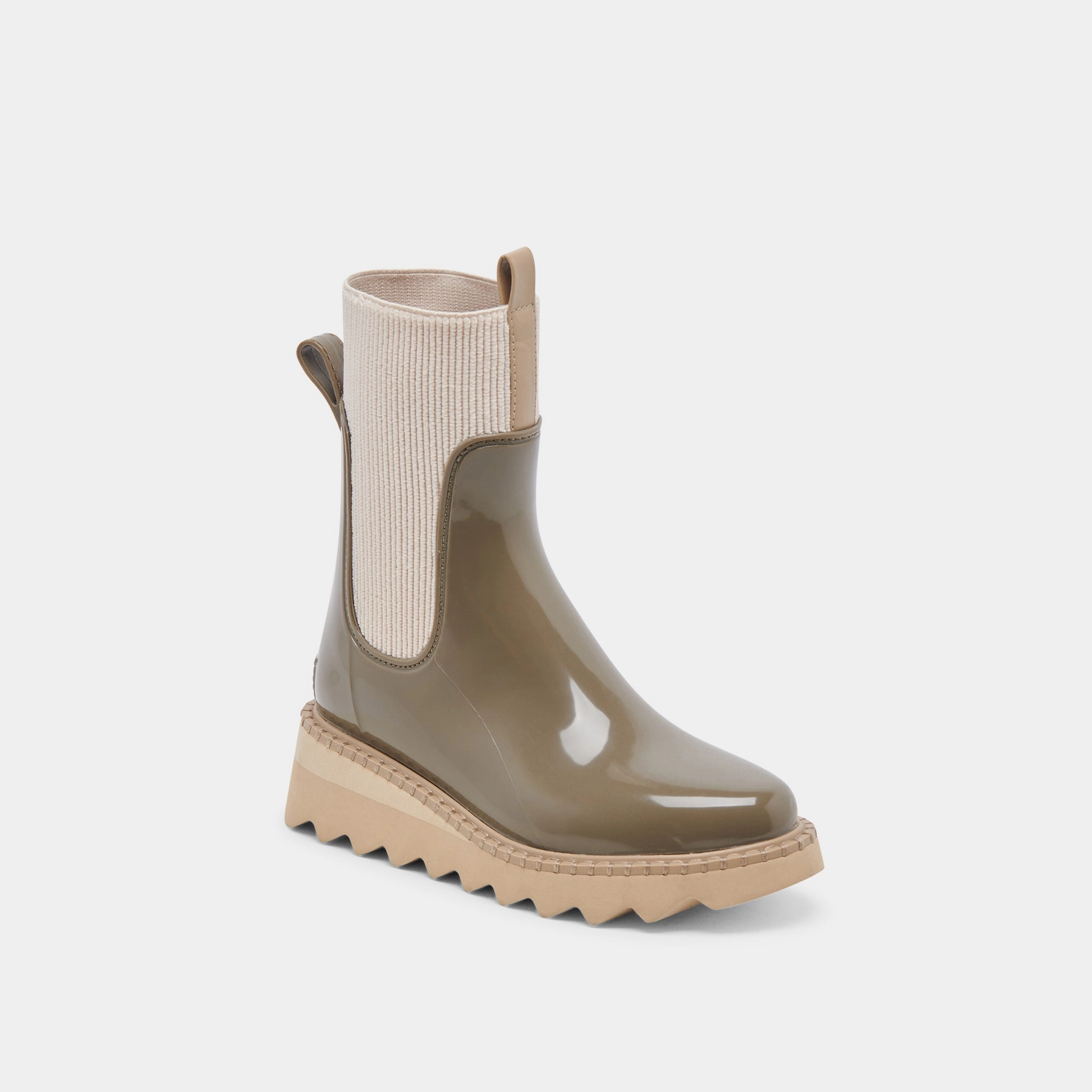 TROPIC H2O BOOTS DK MOSS PATENT STELLA