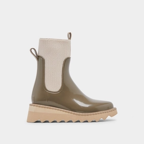 TROPIC H2O BOOTS DK MOSS PATENT STELLA