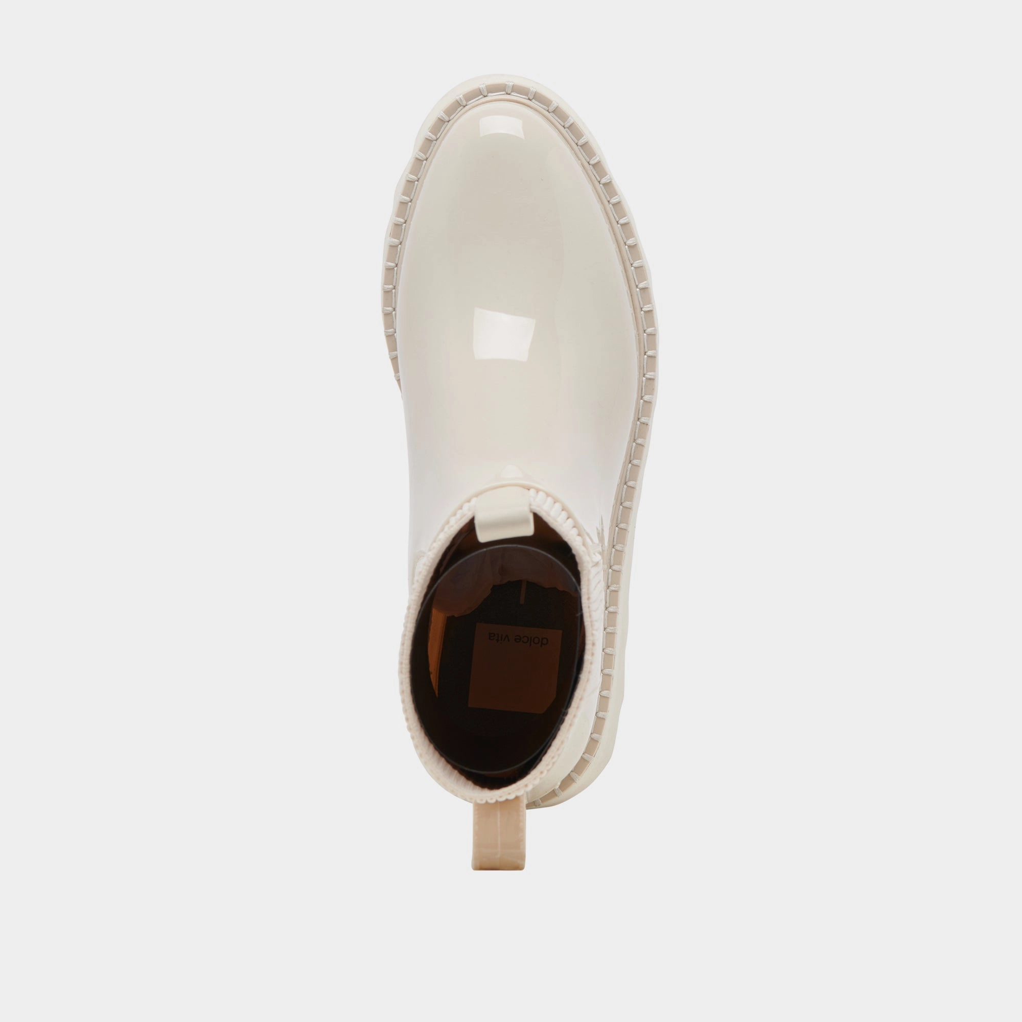 TROPIC H2O BOOTS IVORY PATENT STELLA