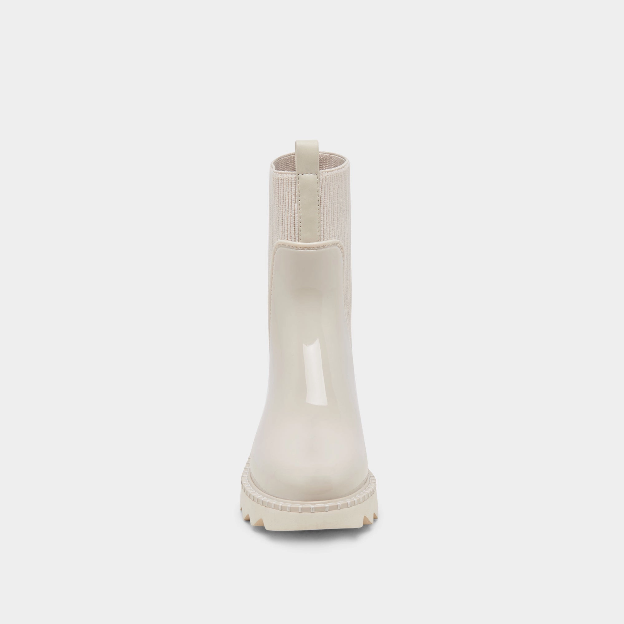 TROPIC H2O BOOTS IVORY PATENT STELLA