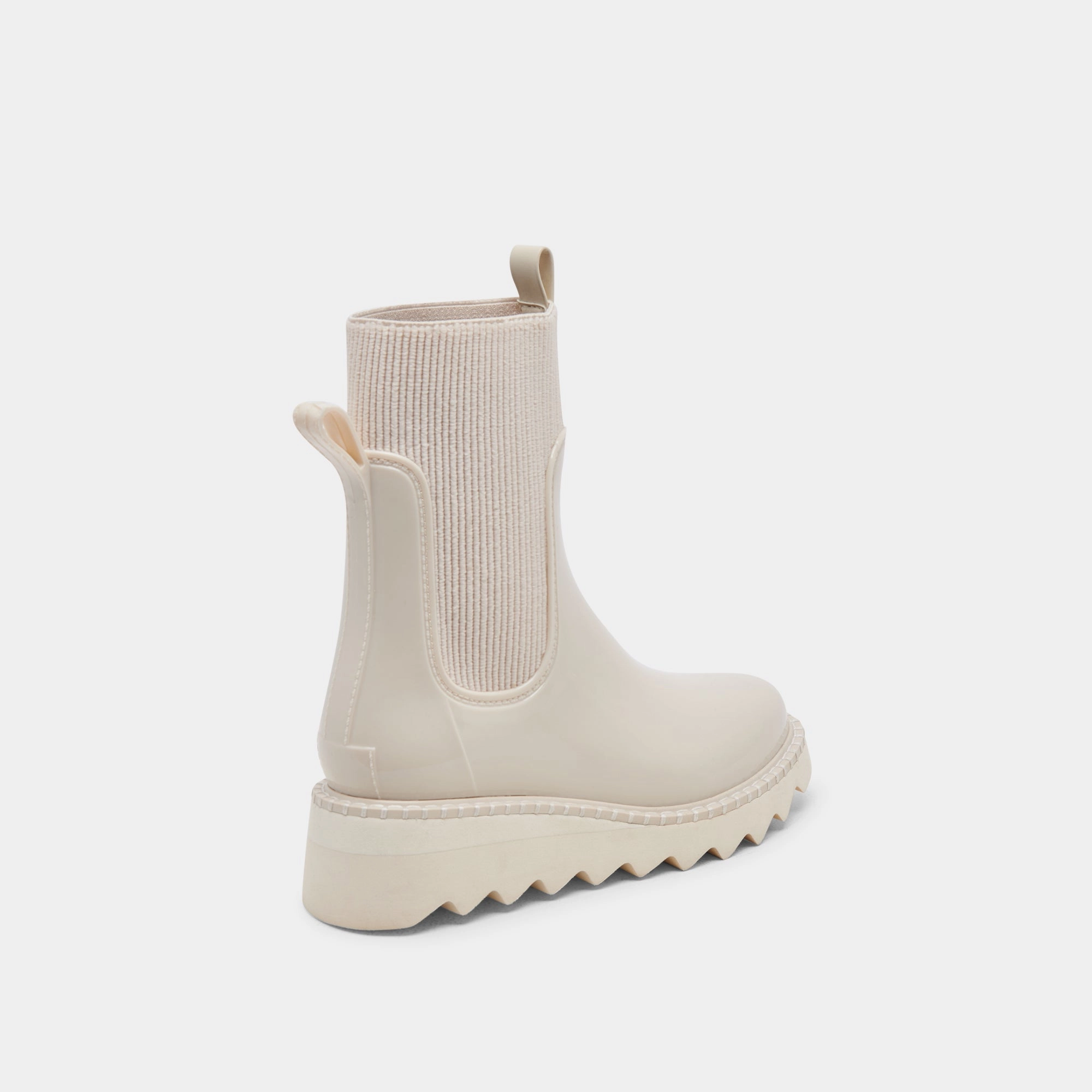 TROPIC H2O BOOTS IVORY PATENT STELLA