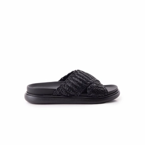 Tuva Black Raffia