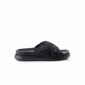 Tuva Black Raffia