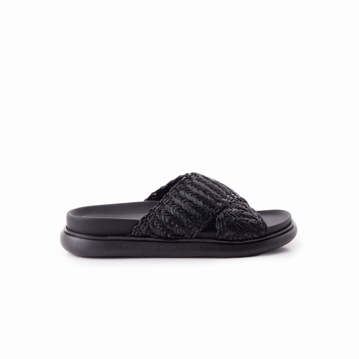 Tuva Black Raffia