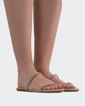 Twiggy Pink Suede