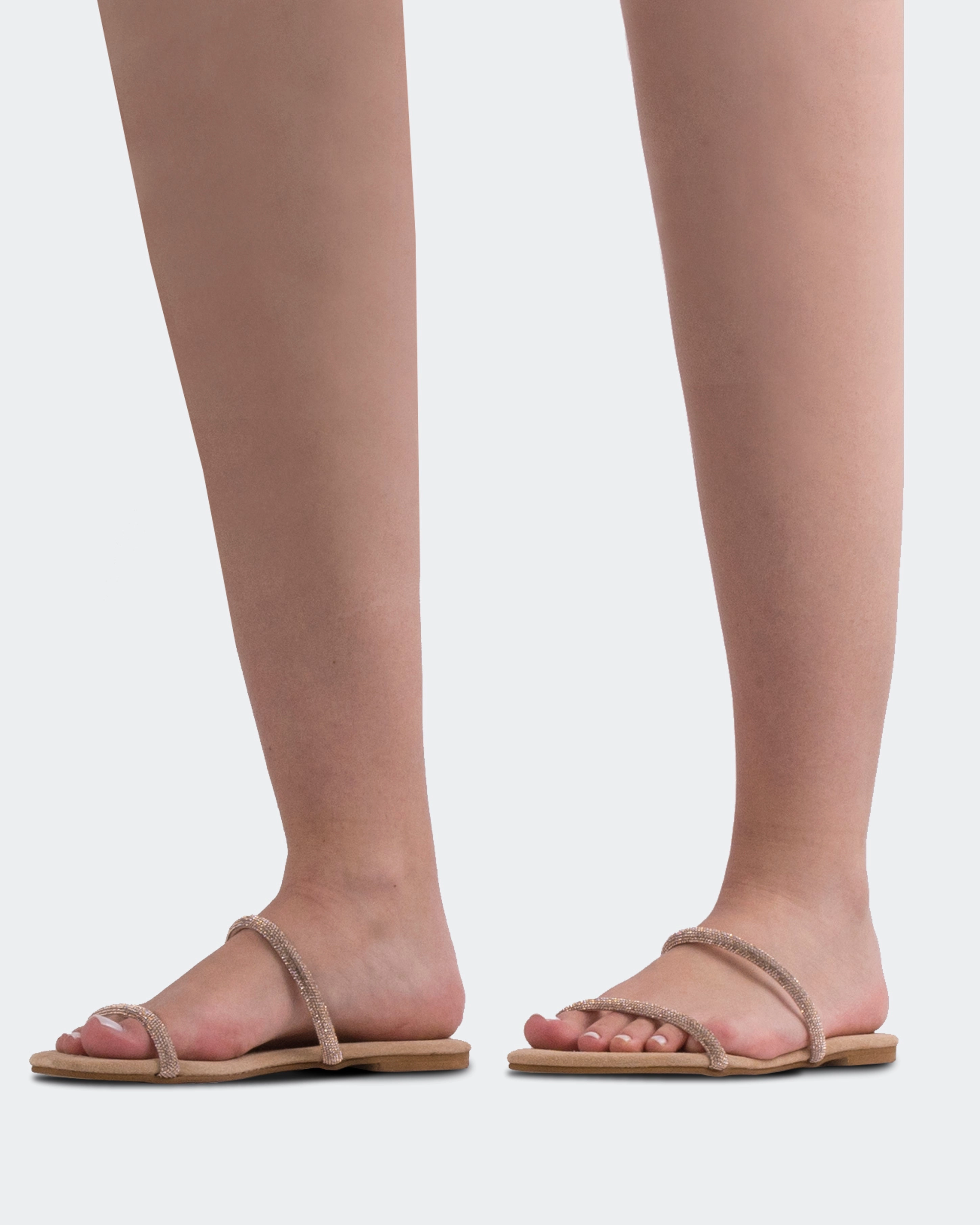 Twiggy Pink Suede