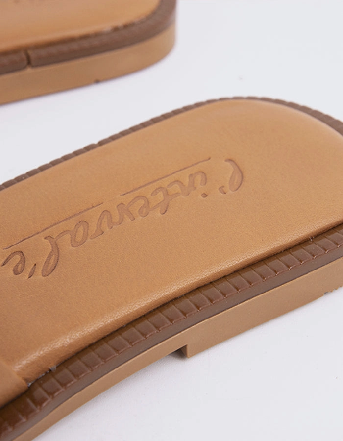 Valmy Tan Leather