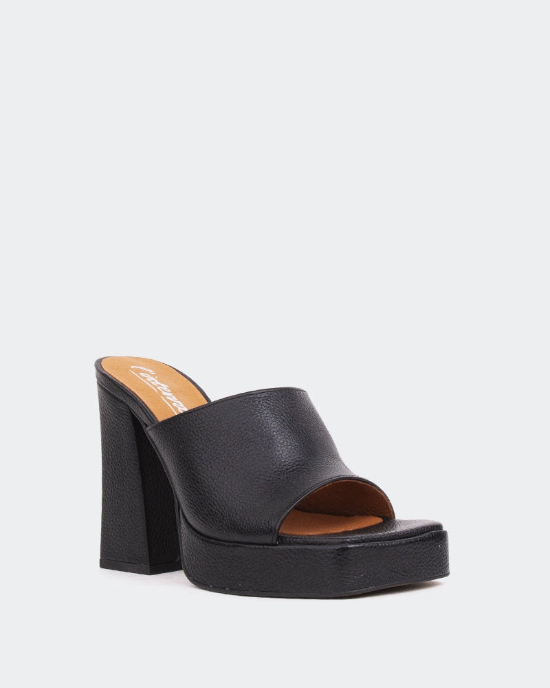 Vendome Black Leather