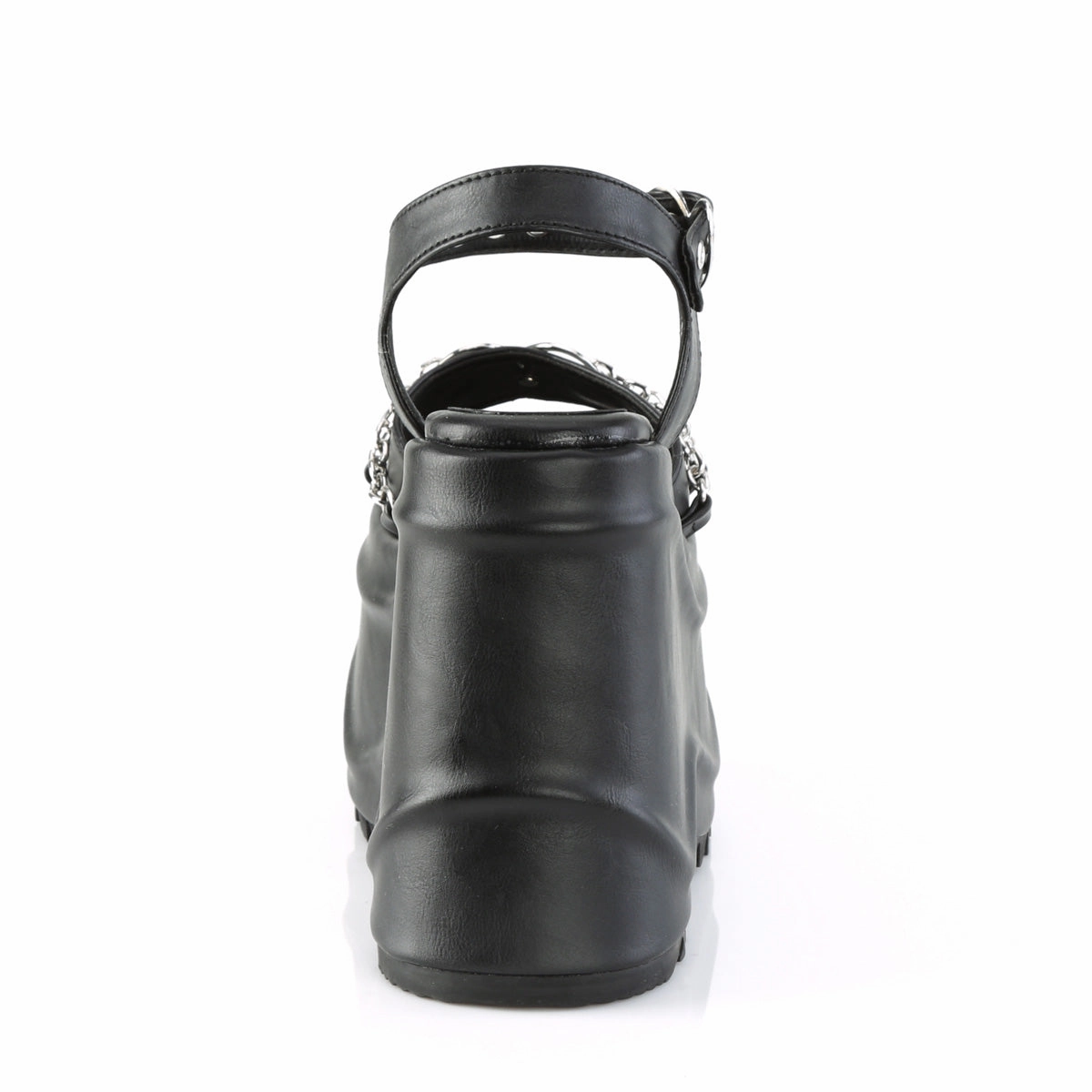 WAVE-09  Black Vegan Leather