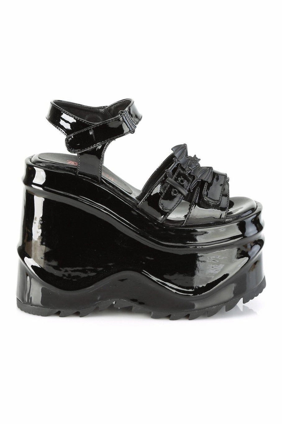 WAVE-13 Ankle Boot | Black Patent