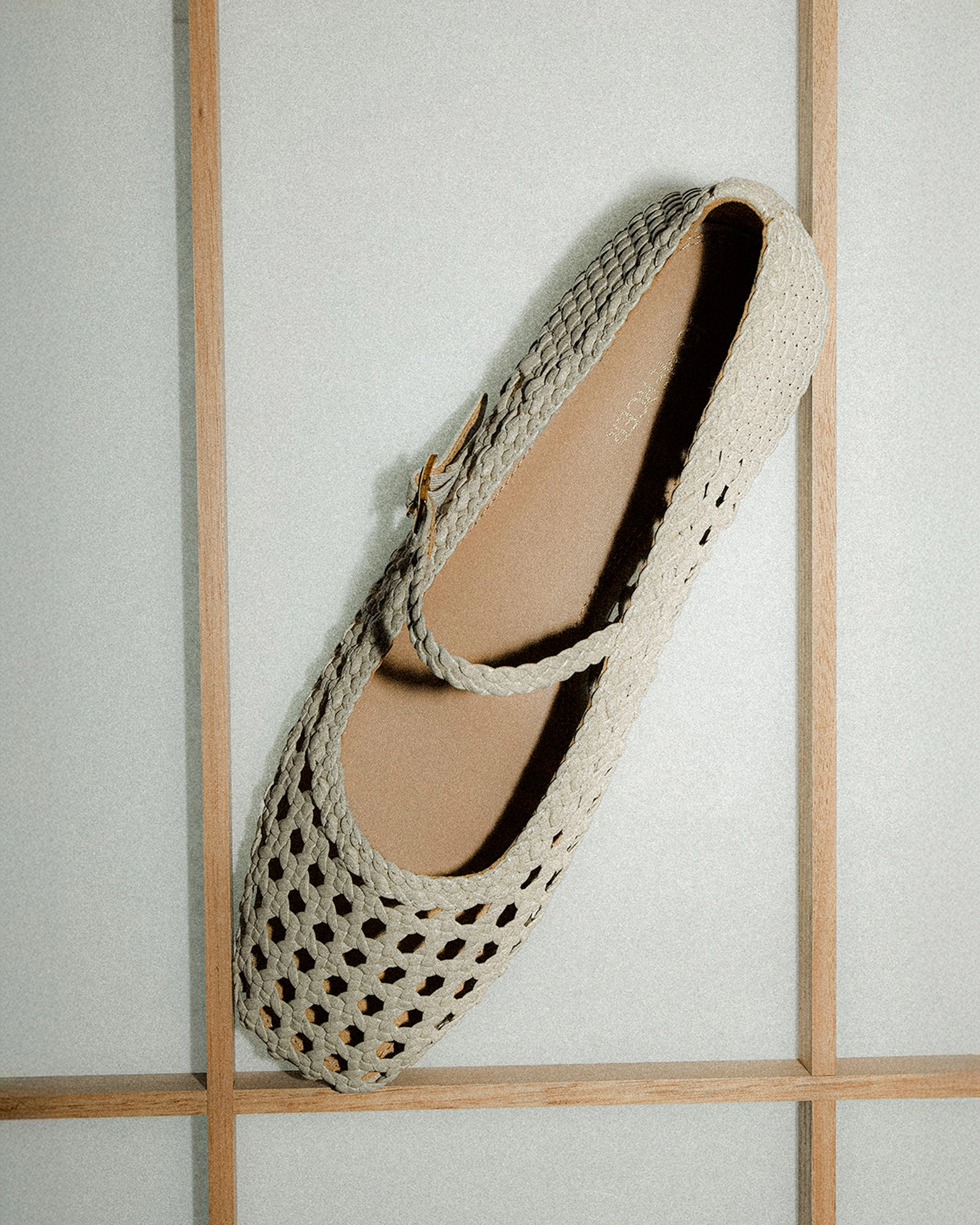 WILLIS CASUAL FLATS OFF WHITE LEATHER