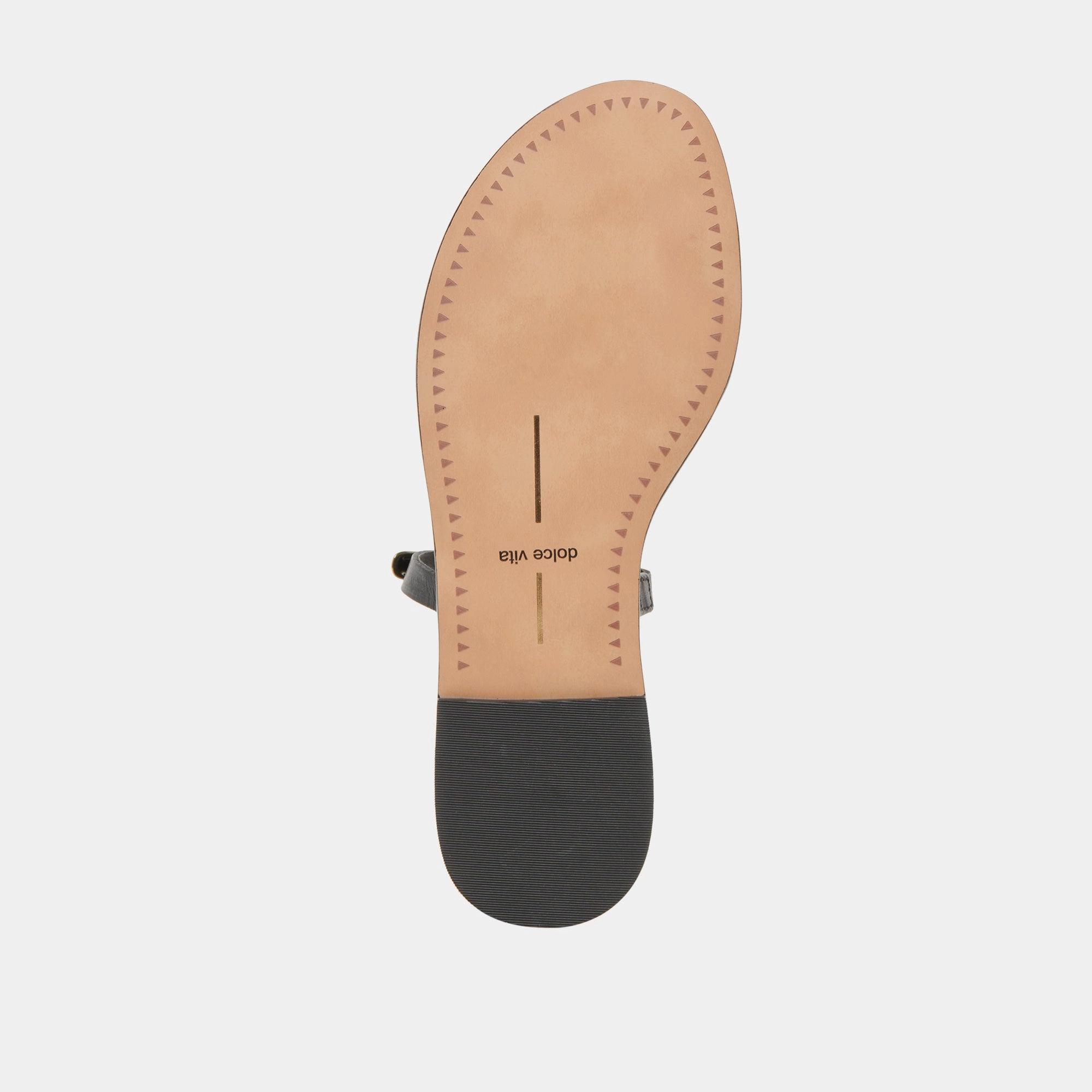 WINK WIDE SANDALS BLACK LEATHER