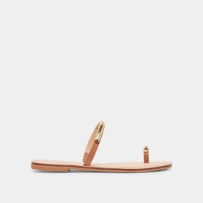 WINK WIDE SANDALS SADDLE LEATHER