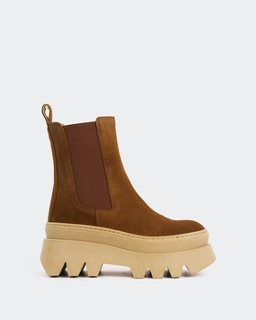 Wolfe Camel Suede