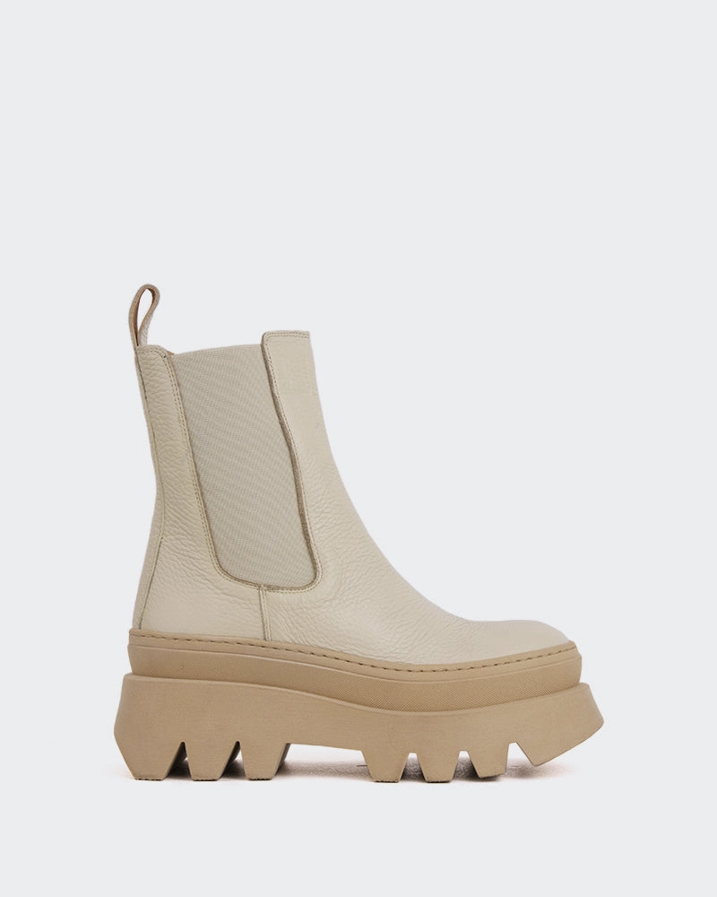 Wolfe Off White Leather