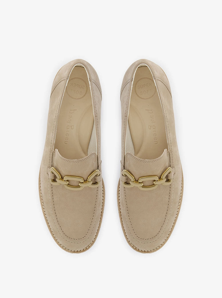 Wylie taupe suede