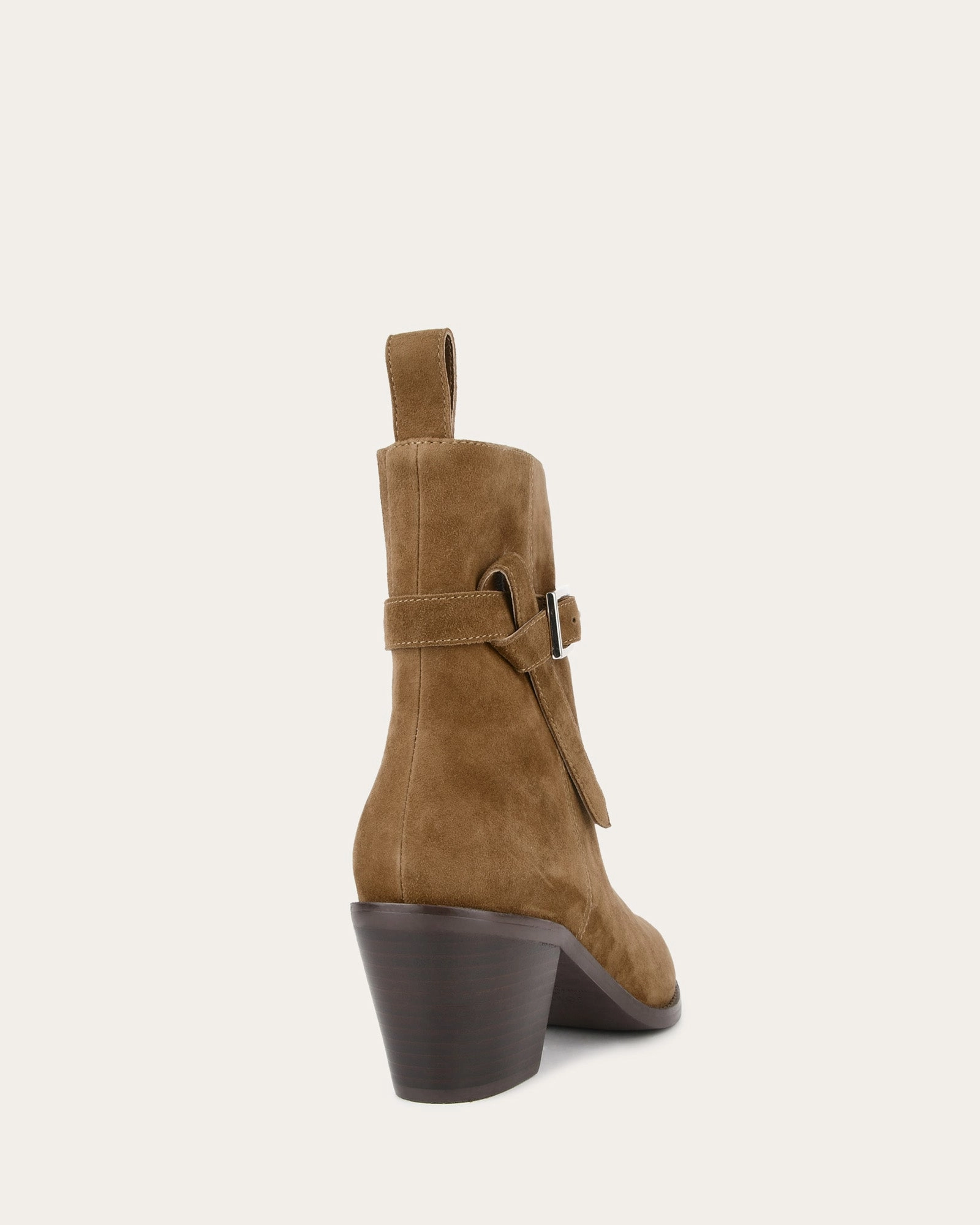 ZENA MID ANKLE BOOTS BISCUIT SUEDE